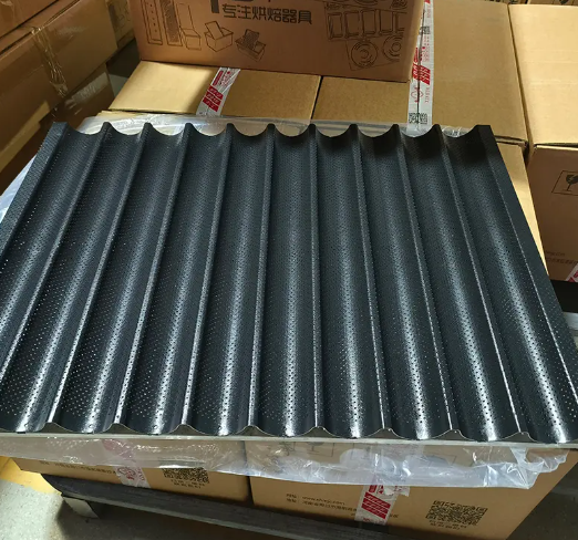 Alloy Multi-Slot Baguette Pans Industrial Artisan Baking