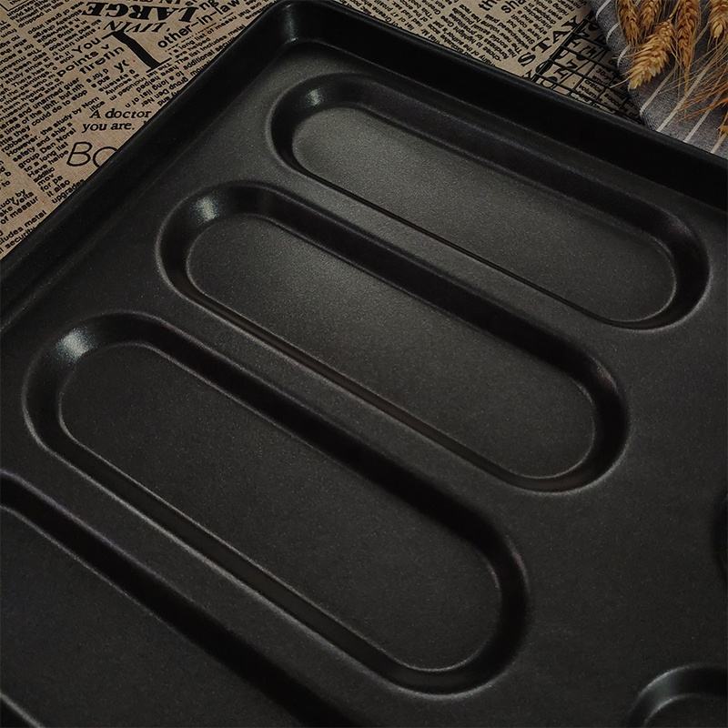 Commerical Non-Stick Hotdog Customized Baking Tray
