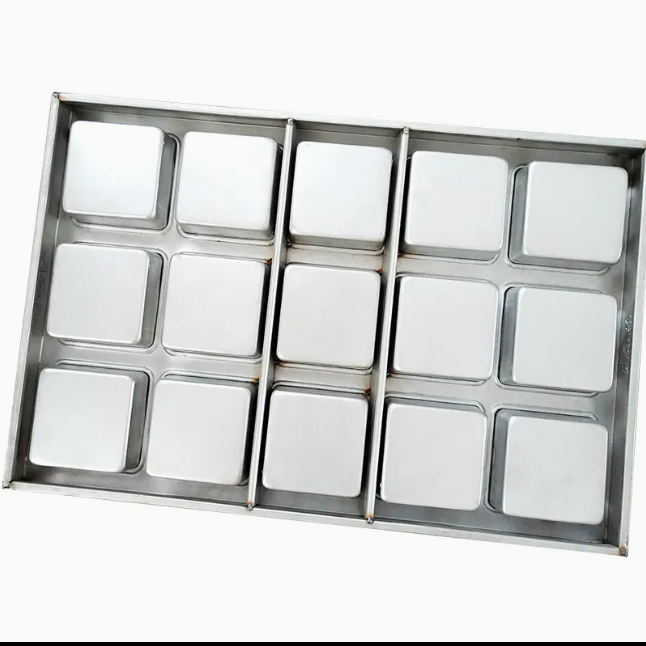 Wholesale Industrial Square Baking Pan Mold Cake Biscuit Tray